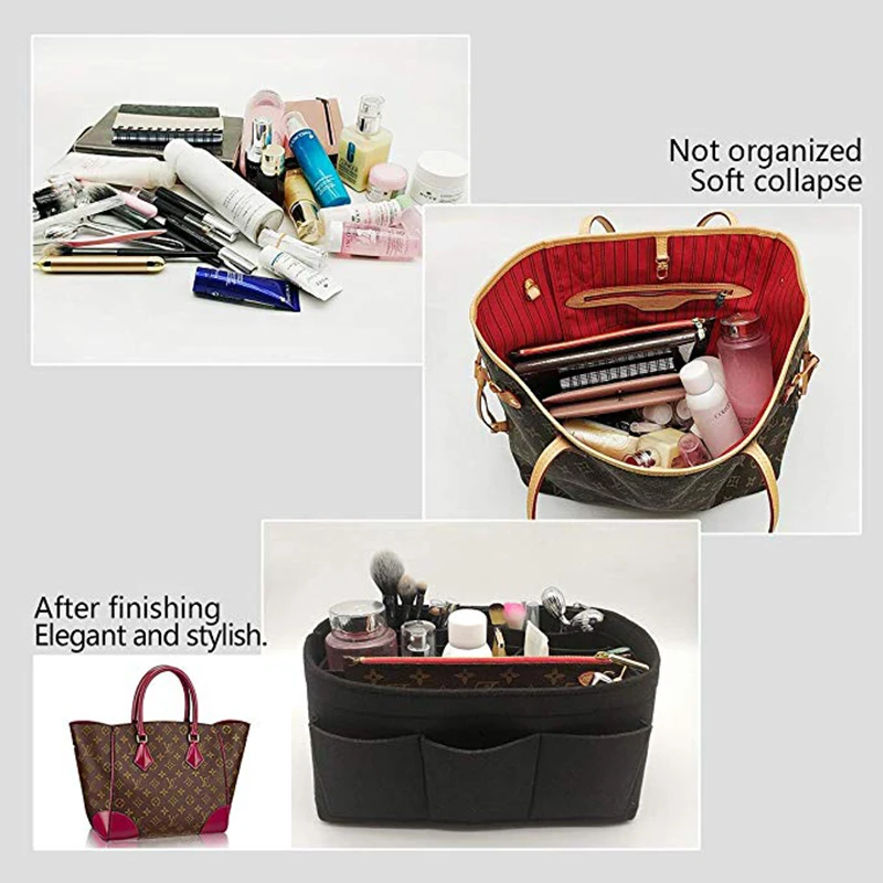 Louis Vuitton Neverfull Mm Organizer  Felt Bag Organizer Lv Speedy -  Handbag Bag - Aliexpress