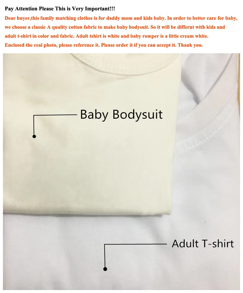 family clothes set 1PC Father and Son Daughter Matching Clothes Funny Family Matching T Shirts Summer Cotton Baby Bodysuits Kids Tops Clothes matching family pj pants