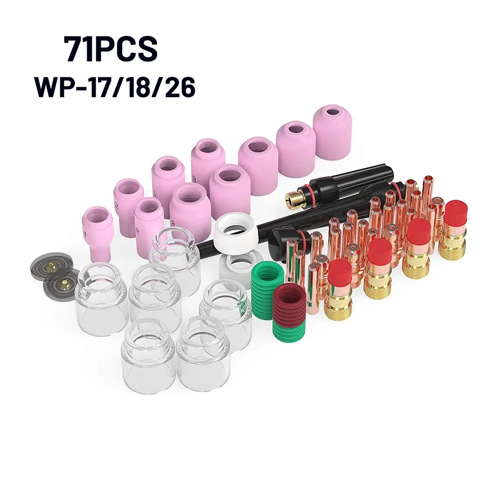 10 pcs #6 13N10 Alumina Nozzle Cups for WP-9 WP-20 WP-25  9.5mm 3/8" 