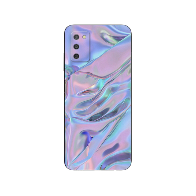 Samsung A03S Case Phone Back Cover For Samsung Galaxy A03s GalaxyA03s A 03s a037 Soft Silicon Case 6.5inch black tpu case