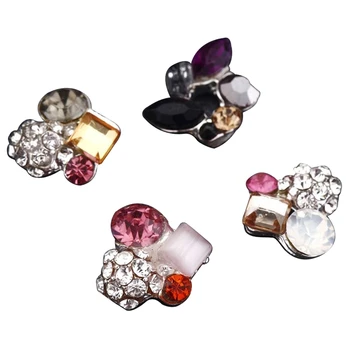 

40Pcs DIY Metal 3D Nail Art Decoration Pattern Fashion Luxury Charm Jewelry Tools