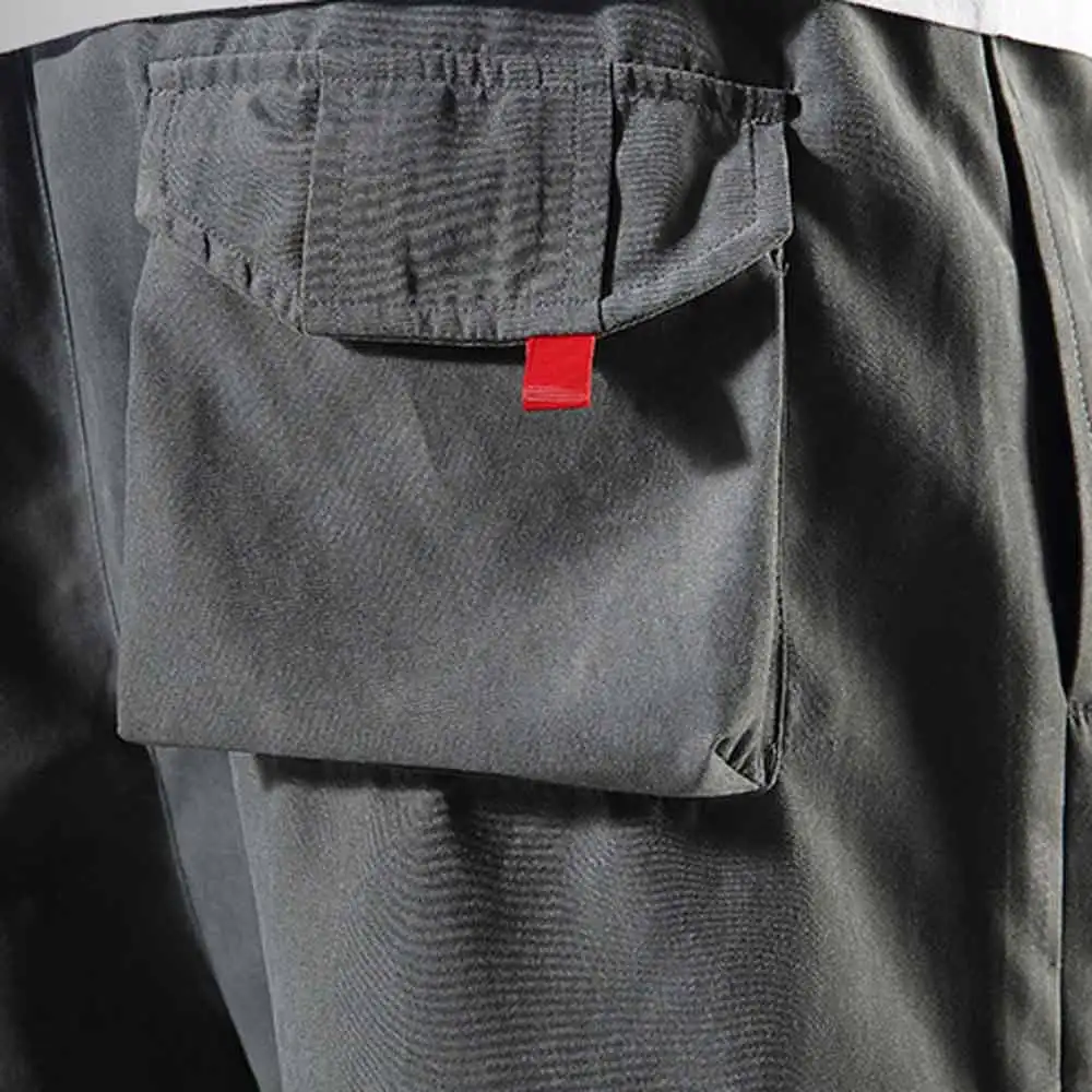 WWKK мужские новые удобные свободные на шнурке одежда эластичные Капри по талии эластичные джоггеры брюки широкие спортивные Свободные повседневные брюки