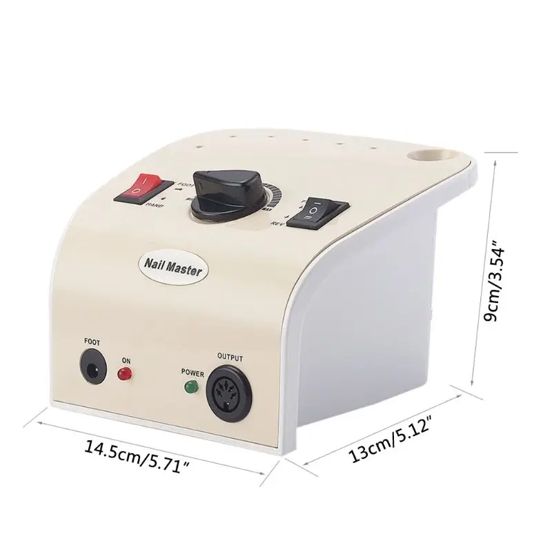 35000RPM Electric Nail File Bit Drill Manicure Pedicure Salon DIY Machine Tool