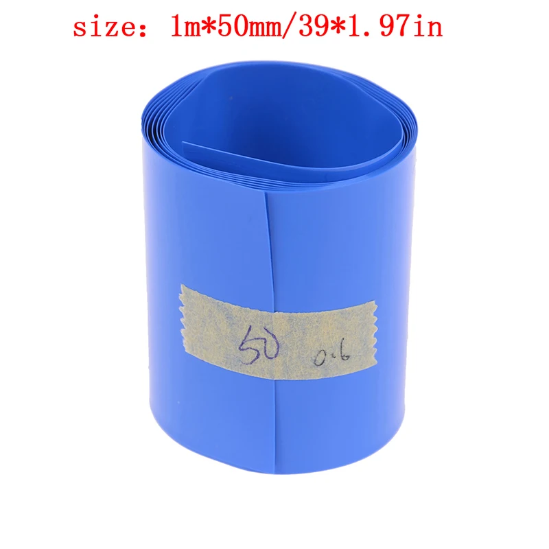 N50 30/50/65/75/85mm18650 литий Батарея терм усадочная трубка литий-ионный аккумулятор Обёрточная бумага кожного покрова ПВХ термоусадочная пленка муфта для труб аксессуары - Цвет: N50
