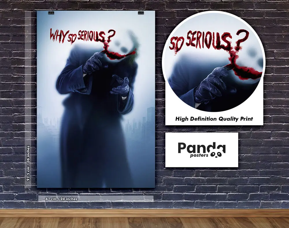 Joker Poster Why So Serious