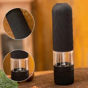 

Tool Electric Pepper Mill Salt Grinder Portable Ceramic burr Adjustable