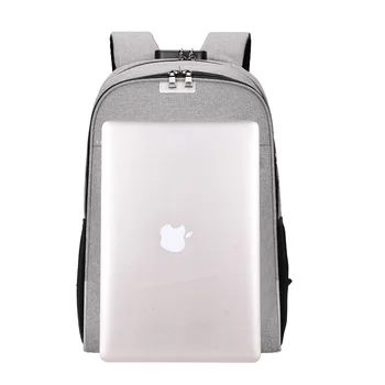 

Hot laptop backpack men usb charging computer backpacks casual style bags large bagpack male business travel anti theft backpack