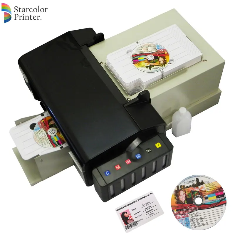 Для EPSON L800 высокоскоростной CD автоматический принтер ПВХ ID карты Принтеры