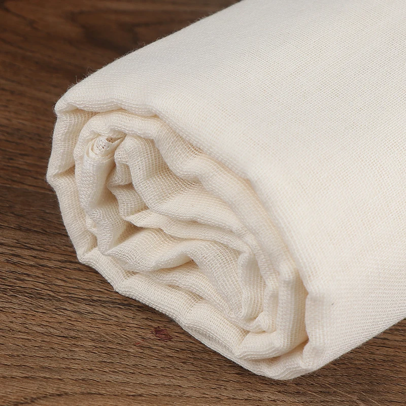 1PCS 150*150cm Breathable Bean Bread Cloth Cheesecloth Filter Cotton Cloth Cheesecloth Gauze images - 6