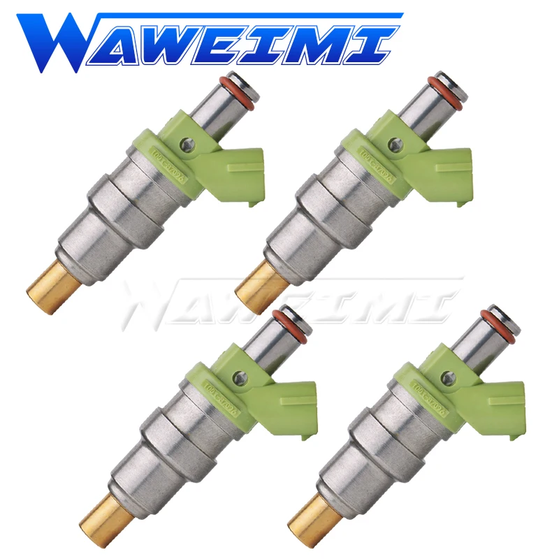 WAWEIMI 4x 1000cc Топливная форсунка 1001-87096 63566 для Nissan Skyline GT-R 200SX Lancer Evo 1-9 RX-7 4G63 |