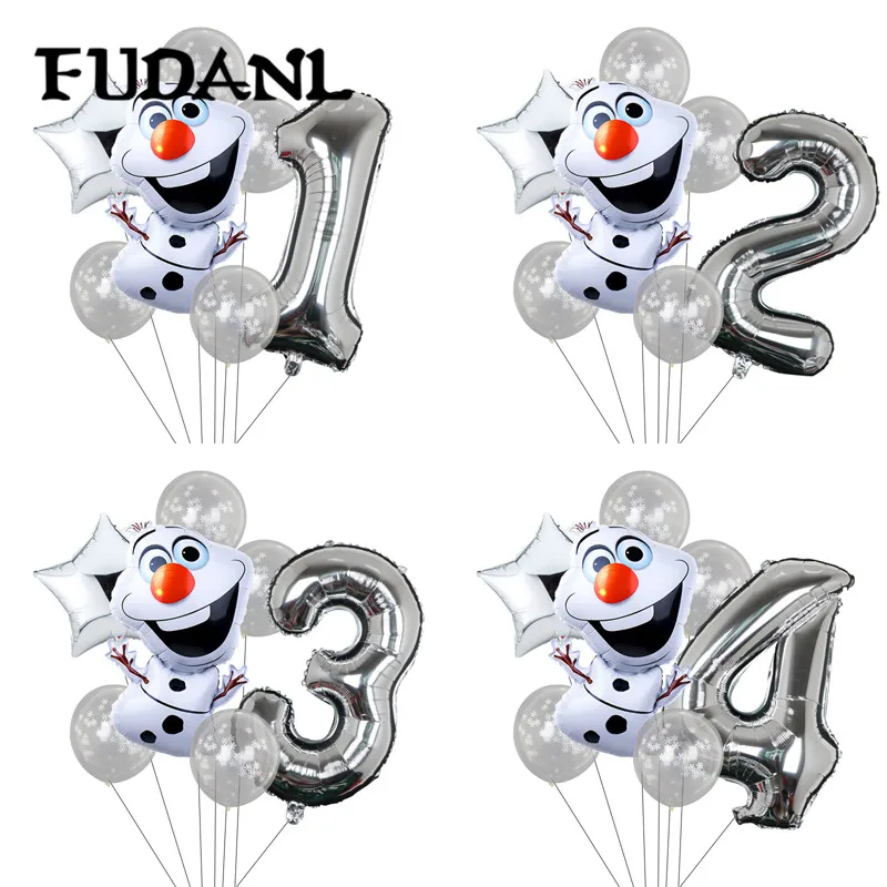 7 шт. воздушные шары из м/ф Холодное сердце Вечерние | Дом и сад