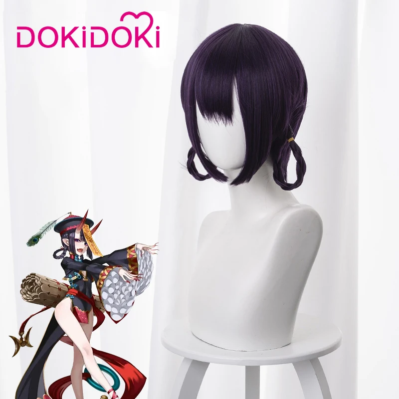 DokiDoki Game Fate Cosplay Wg Shuten Douji китайские Женские синтетические волосы фиолетового