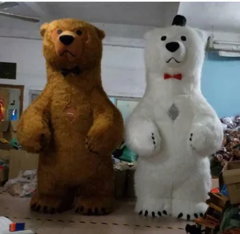 

Cosplay Halloween 3m Polar Bear Inflatable Mascot Costume Suits Cosplay Party Game Dress Outfits Carnival Halloween Adults Gifts