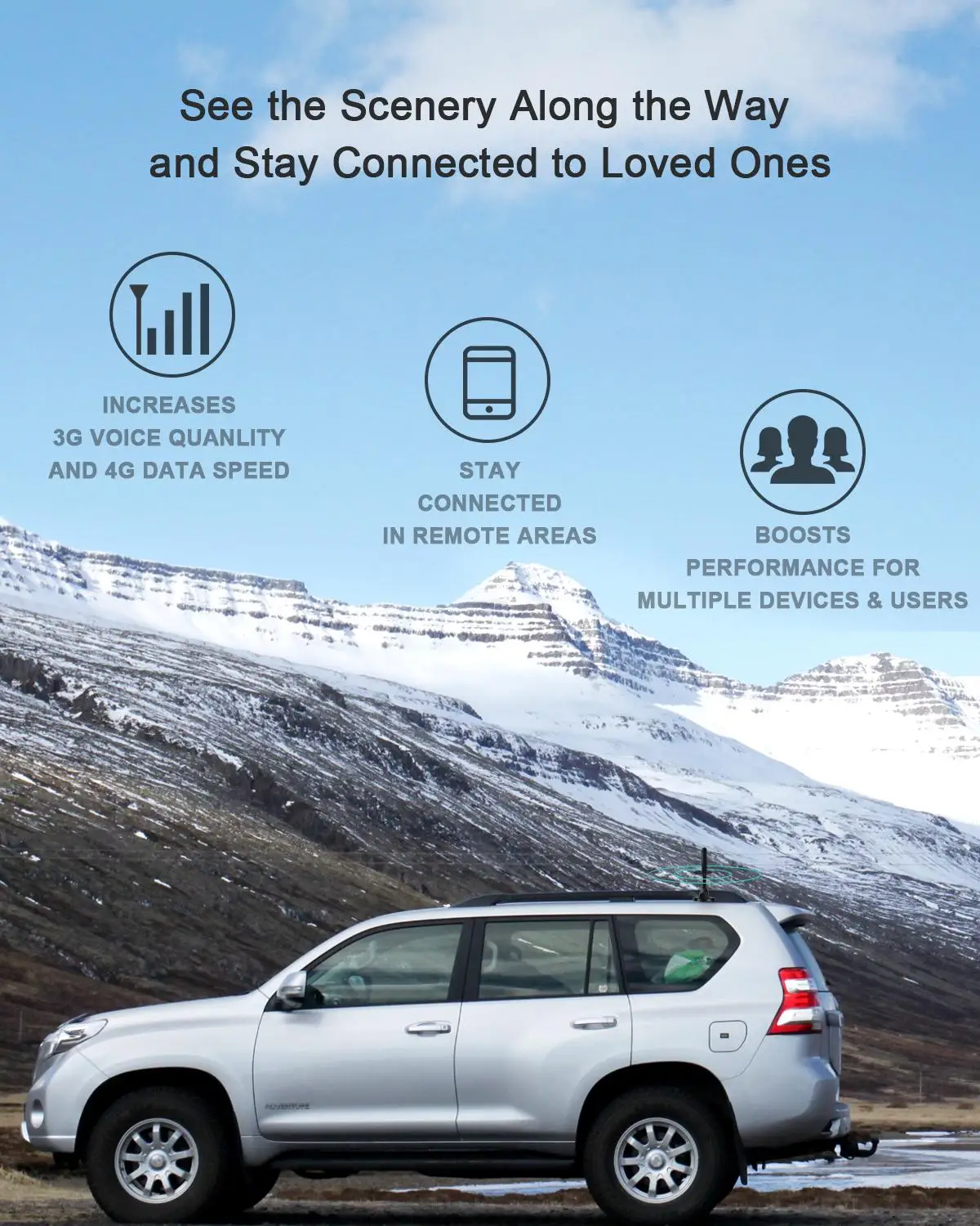 Фото Усилитель сотового сигнала 3G 4G LTE 800/900/1800/2100/2600 МГц №2