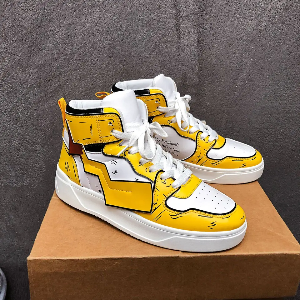 leather high top tennis shoes