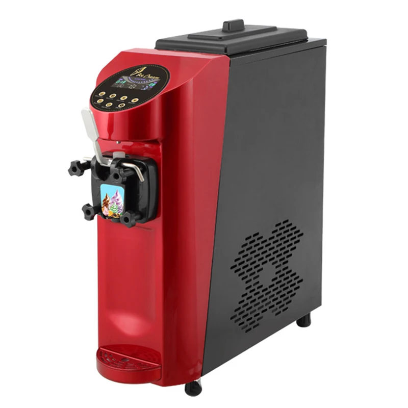 

Soft ice cream machine MQ-L16E desktop color screen single head ice cream machine 1KW ice cream ice cream machine equipment
