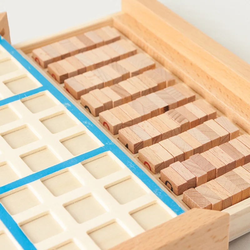 Набор математические игрушки деревянные игрушки montessori Обучающие деревянные игрушки для детей Детские игрушки цифры стол для изучения математики для детей