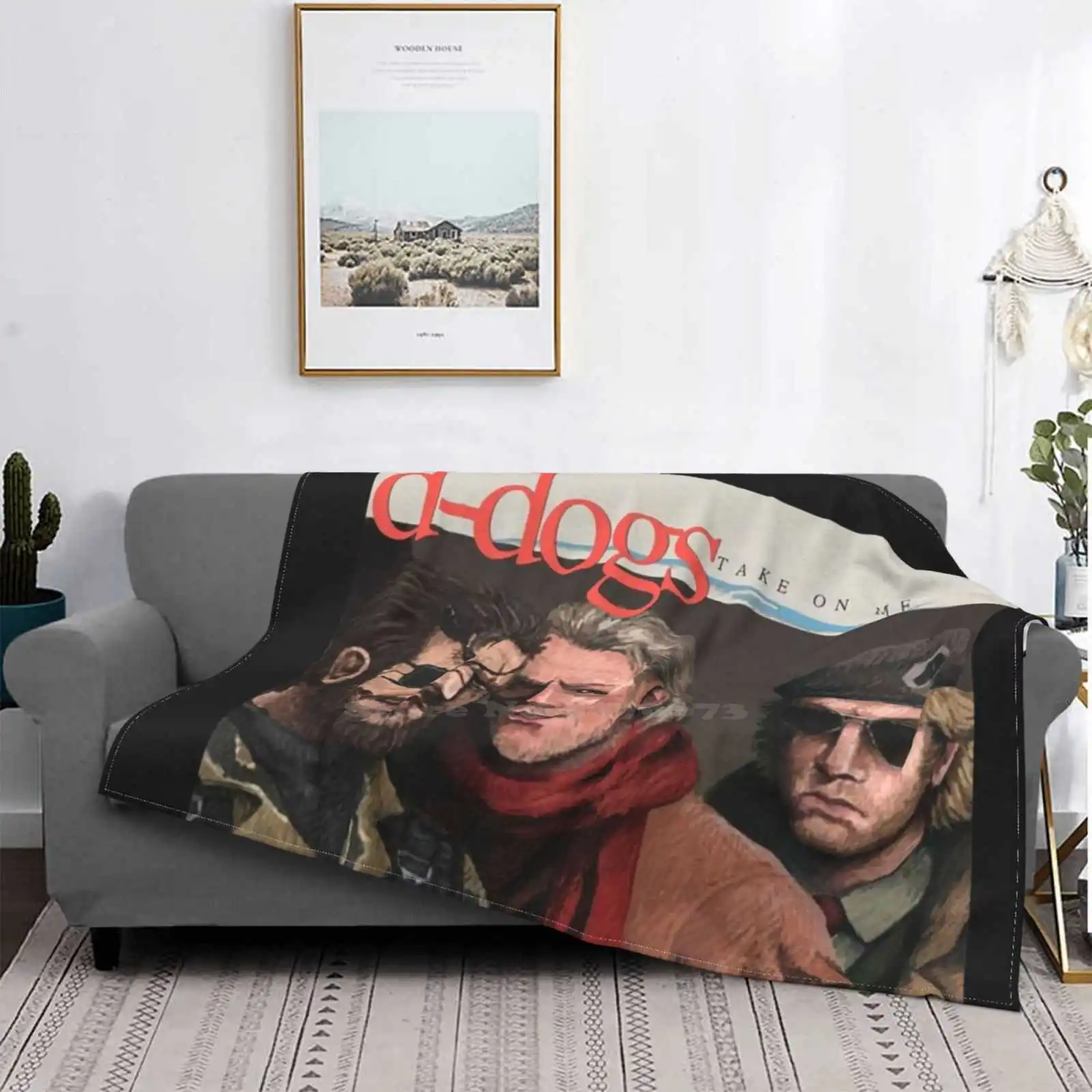 Metal Gear Take On Me Aria Condizionata Coperta Moda Morbida Coperta Metal Gear Metal Gear Solid Phantom Pain Metal Gear Solid