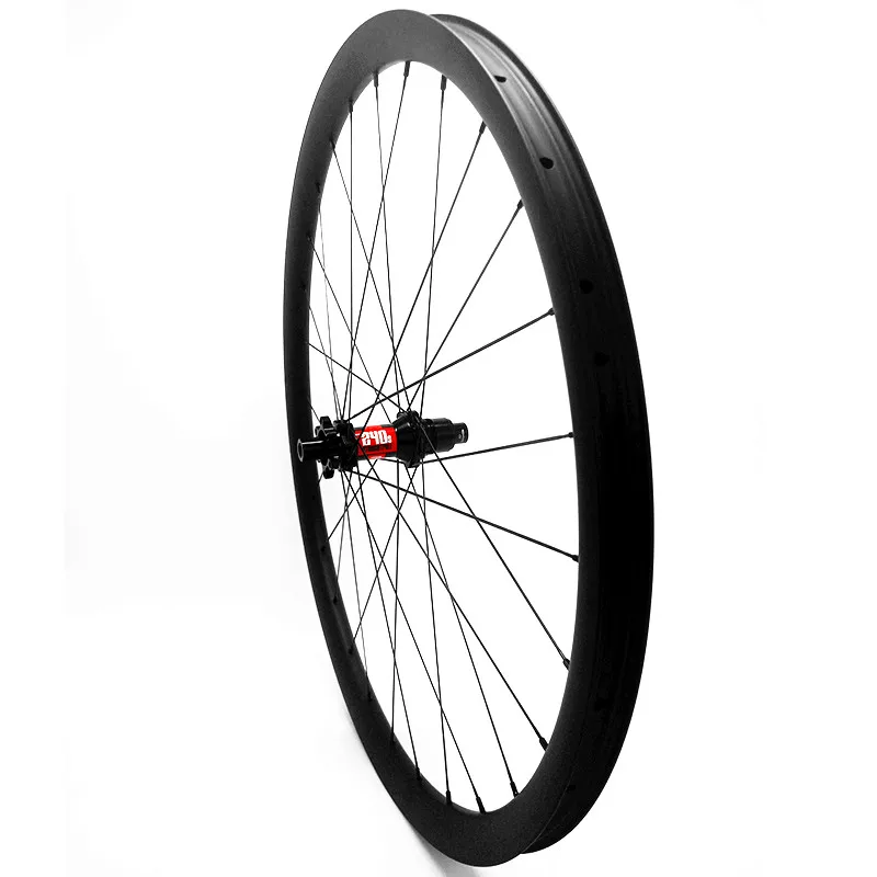 Best 27.5er carbon mtb disc wheels 650B Asymmetry 38.5x28mm tubeless mtb wheels DT240S boost 110x15 148x12 mtb bicycle disc wheels 4