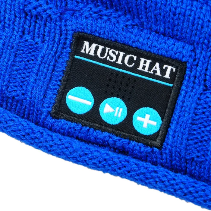 Горячая Bluetooth музыкальная вязаная шапочка Беспроводная умная теплая шапка гарнитура динамик с микрофоном N66