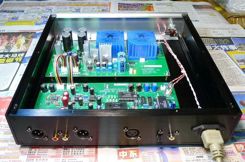 TDA1541 S8 HI-FI Лихорадка декодер DAC готовая машина интерпретация классической увлажняющий вокала