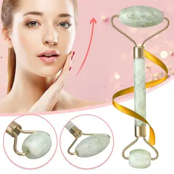 

Facial Massage Roller Jade Facial Massager Anti-aging Skin Lift Tools Face Lose Weight Care Toiletry Kits Face Relaxing Tool