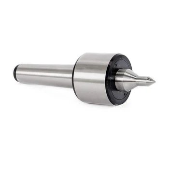 

High Precision 0.000197" Taper Bearing Lathe Mt4 Lathe Live Center Turning Long Nose Spindle Lathe Tool 2500rpm Machine Tools