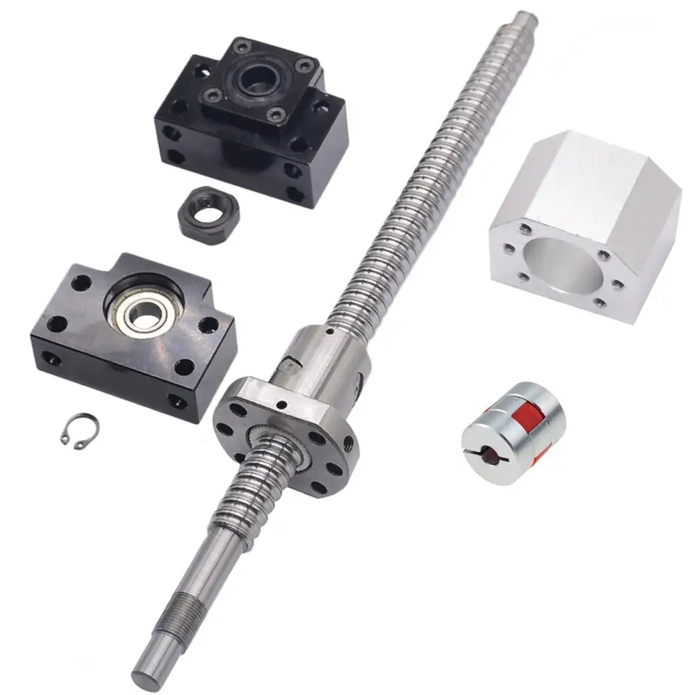 Guide Length: 750mm Color: with FK15 FF15 BK15 BF15/FK15 FF15/EK15 EF15 End Support D25 L30 Coupler Linear Rails 1pc 20MM Ballscrew SFU2010 End Machined+RM2010 Single Ball Nut Guide Length: 750mm Color: with FK15 FF15 BK15 BF15/FK15 FF15/EK15 EF15 End Support D25 L30 Coupler Linear Rails 1pc 20MM Ballscrew SFU2010 End Machined+RM2010 Single Ball Nut
