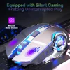 2.4G Wireless Rechargeable 1600DPI Adjustable Backlit Gaming Mouse for PC Laptop Rechargeable Backlight Silent Mouse For CSGO ► Photo 3/6