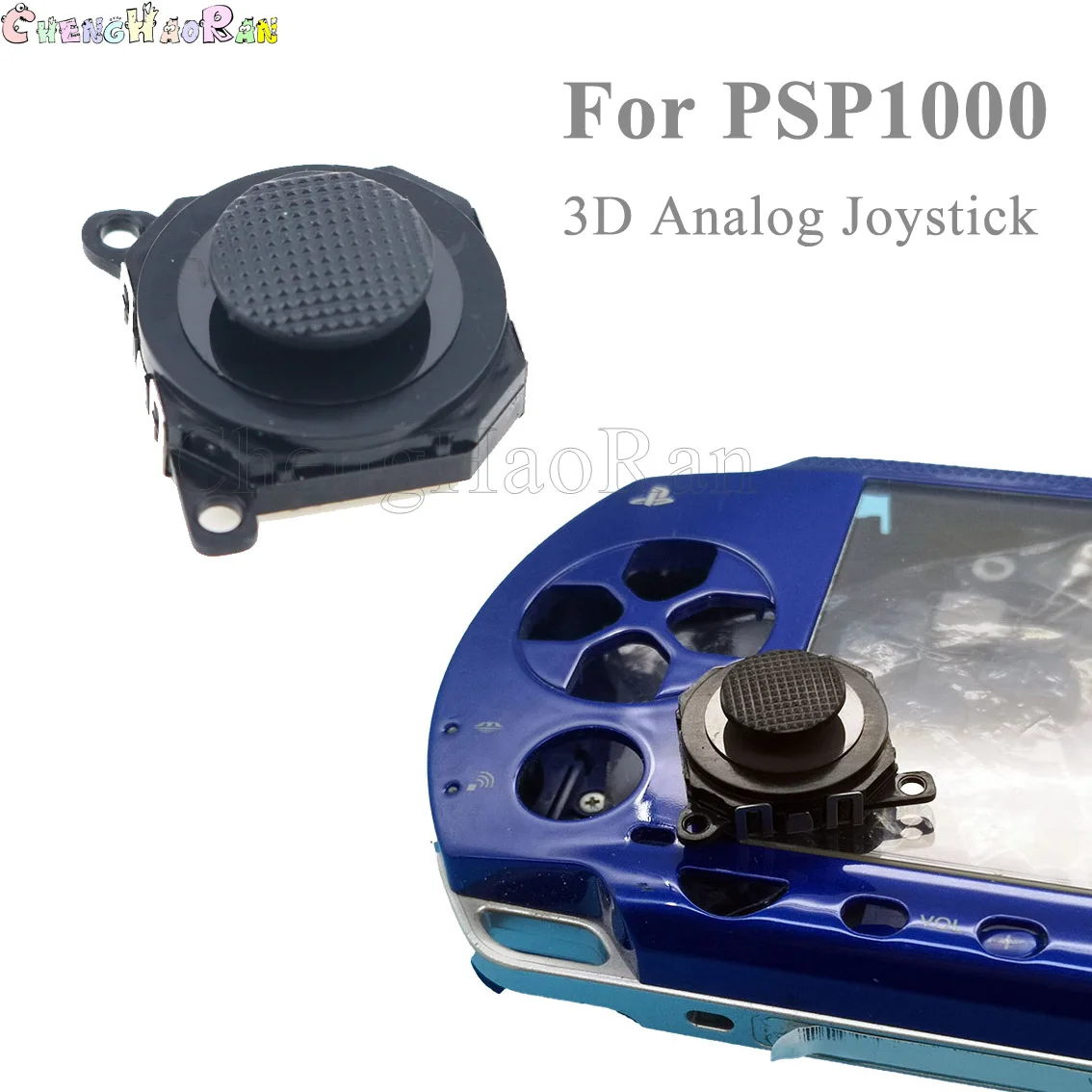 1PCS 3D Analog Joystick thumb Stick Cap Button Module Control Replacement Repair Part for Sony PSP 1000 1004 1008 PSP1000