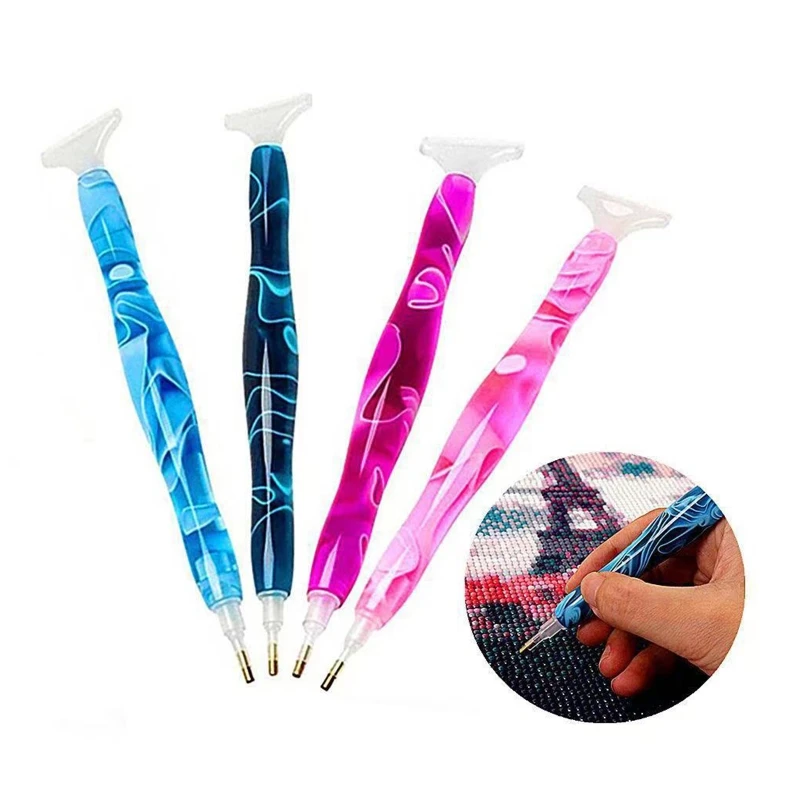 2022 New Rhinestone Painting Pen Resin Drill Point for 5D DIY Handmade Hobby | Канцтовары для офиса и дома