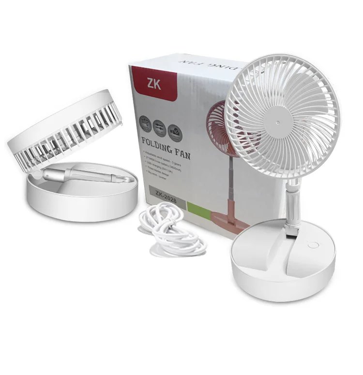 Mini Telescopic Folding Fan New USB 