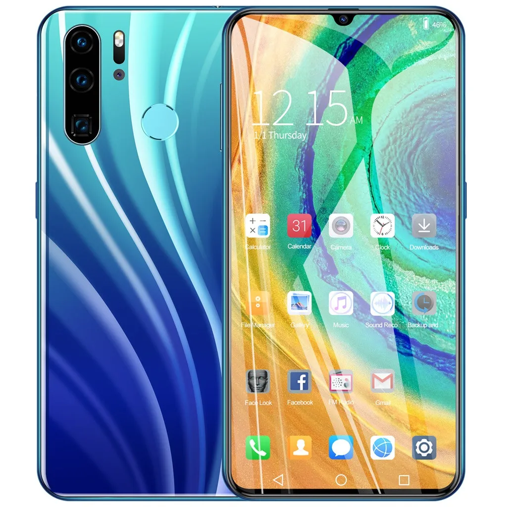 Лучшие продажи продуктов P40 PRO четырехъядерный 6,3 дюймов камера Android 6,1 1G+ 16G gps 3g звонок мобильный телефон AU поддержка дропшиппинг