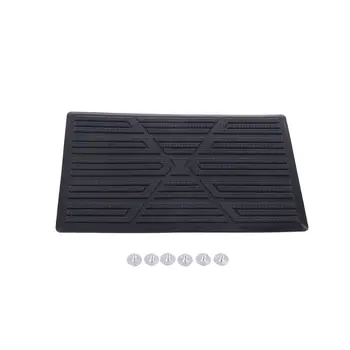 

Car Floor Carpet Pad Heel Foot Mat Pedal Patch Cover 23x15cm Car Mat Anti-skid B36B