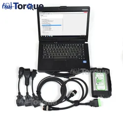 Interface Vocom pour VOLVO Vocom 88890300 pour UD/Mack/ Volvo, outil de Diagnostic de camion lourd + ordinateur portable CF53 