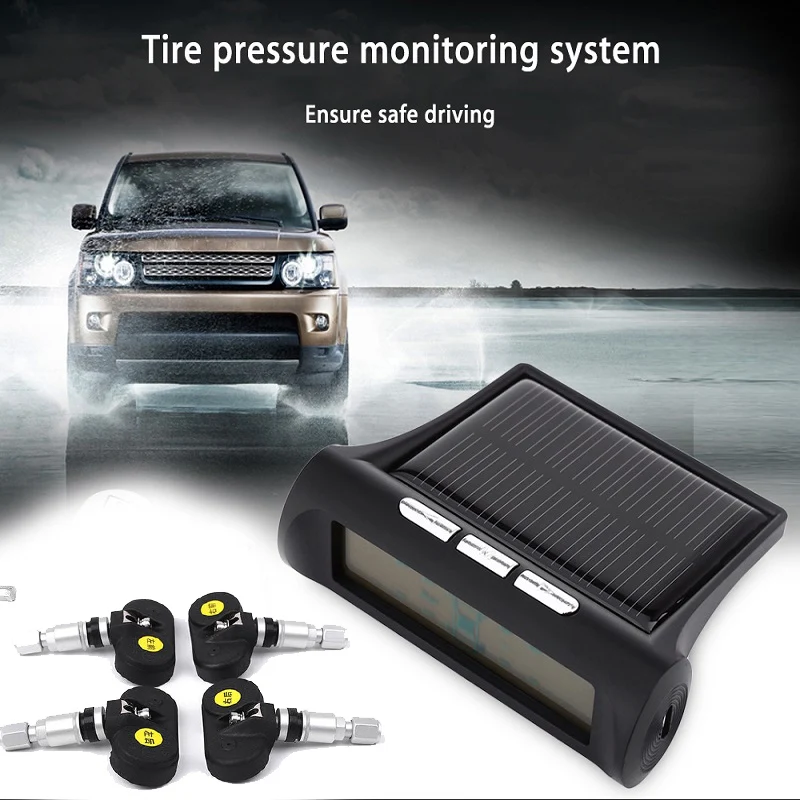 TPMS монитор давления в шинах Система контроля давления в шинах Temp умный датчик давления в шинах для сигнализации