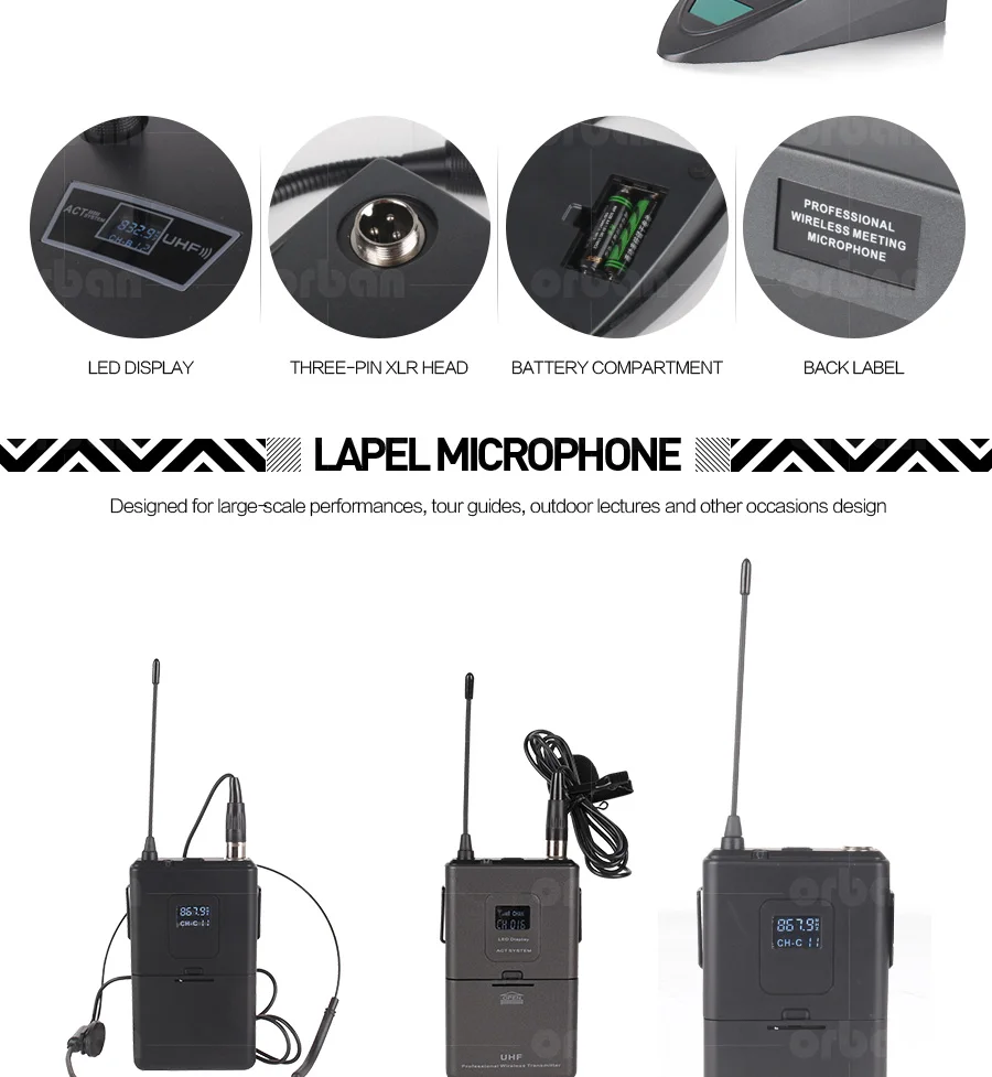Professional wireless microphone system UHF handheld microphone Kara OK family KTV set outdoor stage performance