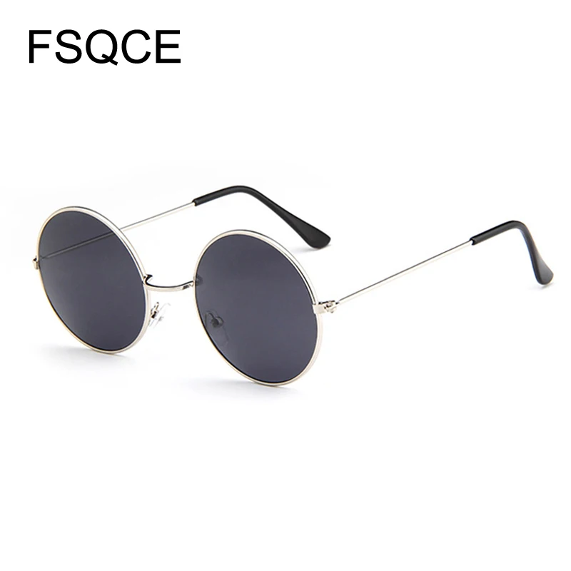 Ретро солнцезащитные очки, классические круглые солнцезащитные очки для мужчин и женщин, маленькие винтажные Ретро очки, женские очки для вождения, металлические солнцезащитные очки, UV400