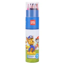 Deli 68104 Щенячий патруль 18 цветов карандаш маслянистый цвет свинец для студентов цвет свинец костюм ручная роспись