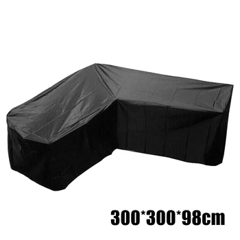 

Outdoor Garden Waterproof Corner Furniture Cover V Shape Patio Sofa Protect Practical Home Massage Tables Foldable Bed Treatment
