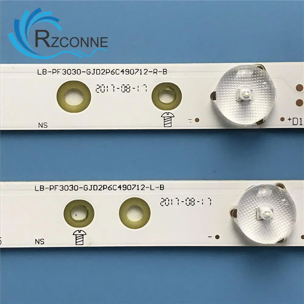 Tira de Luz de Fundo Led 12 Lâmpadas para 49 49pus6501 kd r b 49ael2-l Kd49x6000d 49puh6101 49pus7272 - Imagem 6