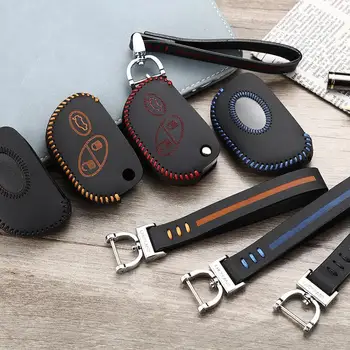 

Car Key Bag leather key cover 2012-2020 For Maserati Quattroporte Grancabrio Granturismo car key case holder car accessories