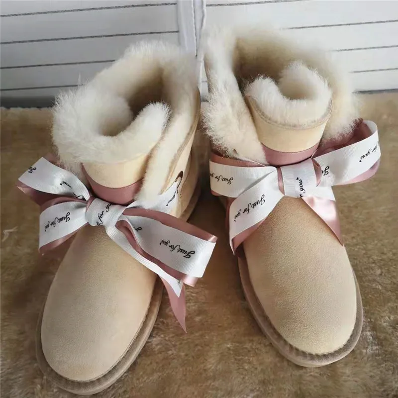 Стиль; коллекция года; женские зимние классические ботинки из натуральной овечьей кожи; женские ботинки из натуральной овечьей кожи; женская обувь