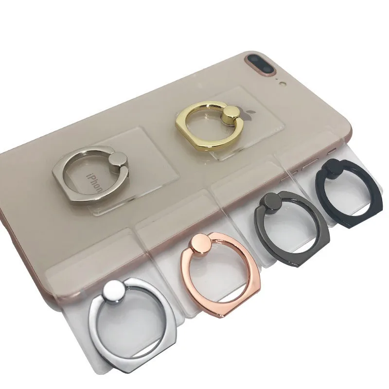 Universal Stent Mobile Phone Holder Stand Finger Ring Magnetic For cute Cell Smart Transparent holder for iphone XS MAX 8 | Мобильные