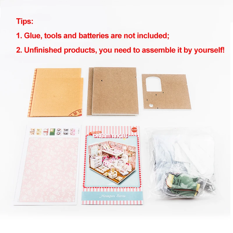 DIY Кукольный дом мебель сборные наборы игрушки 3D деревянные Miniaturas кукольный домик игрушка для взрослых детей подарок на день рождения