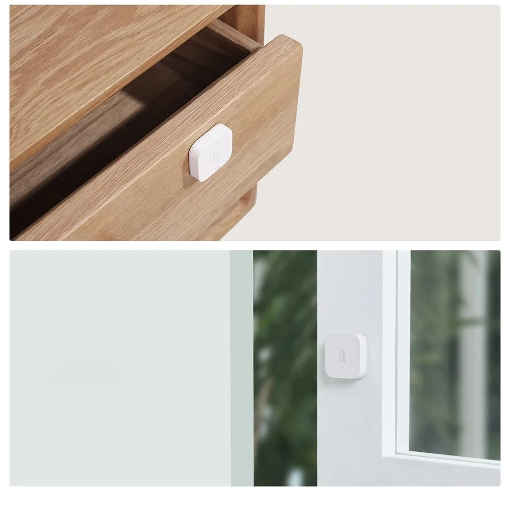 Sensor de Vibração Sensor de Choque Giroscópio para a Segurança em Casa para Xiaomi Aqara Inteligente Zigbee Movimento Detecção Alarme Monitor Embutido mi Casa - Image 4