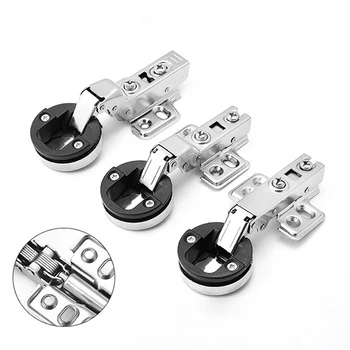 

35mm Hole Diameter Glass Door Silent Hinge Glass Door Wine Cabinet Door Side Panel Glass Connection Hardware Accessories