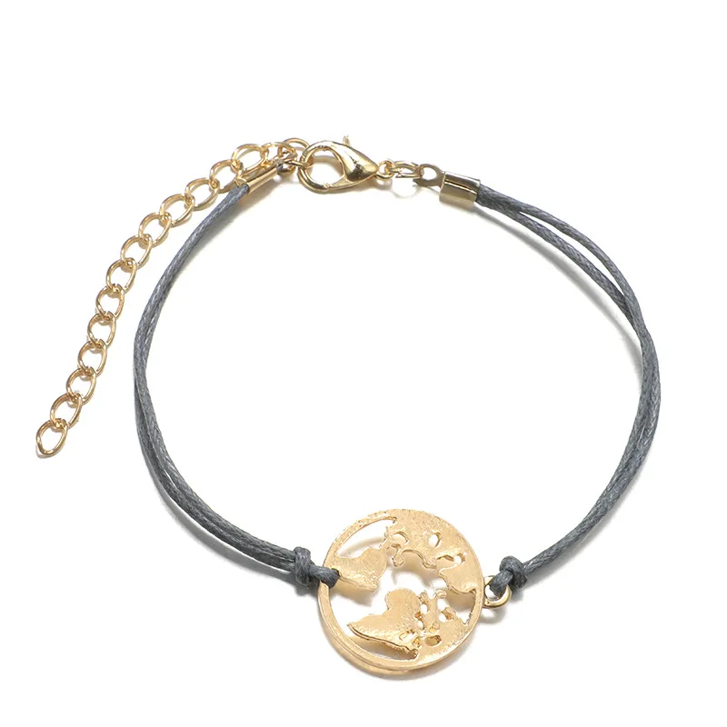 Boho ножные браслеты «сердце» для женщин модные Очаровательные золотые карты дерева ножной браслет с блестками и браслет мужские вечерние ювелирные изделия Многослойные Pulseras Mujer