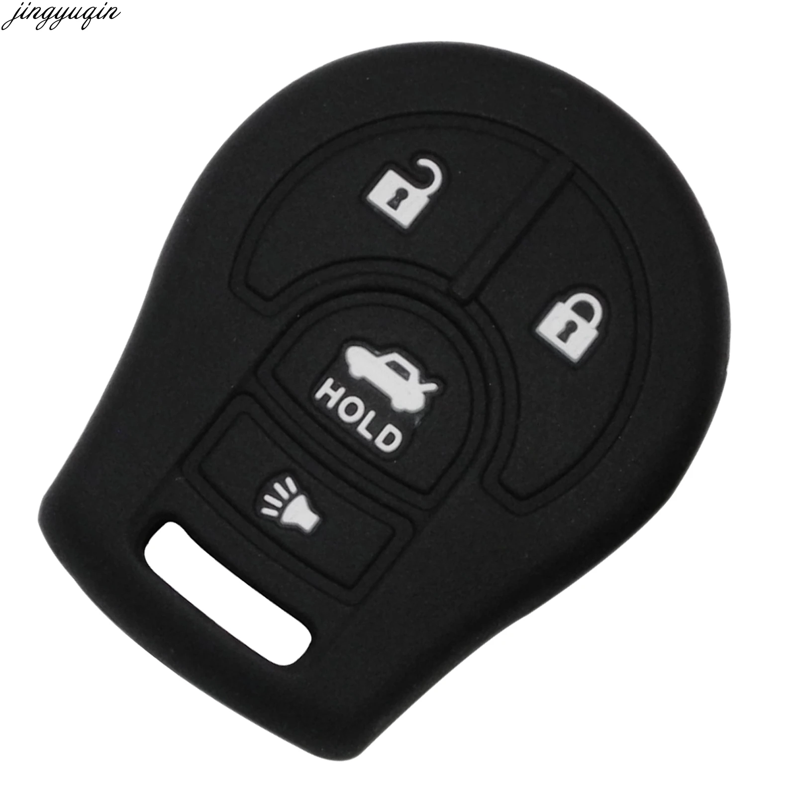 4 кнопки дистанционного автомобиля чехол ключ для Nissan Maxima Versa Holder Tiida Armada