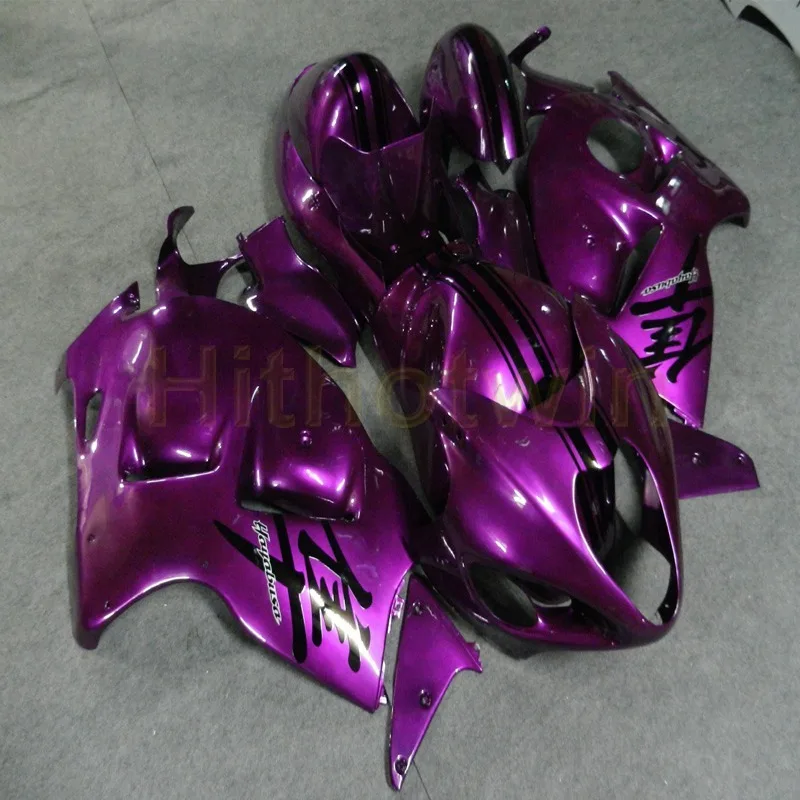 Пользовательские мотоцикла обтекателя Для Suzuki GSX-R1300 1997 1998 1999 2000 2001 2002 2003 2004 2005 2006 2007+ белый - Цвет: K